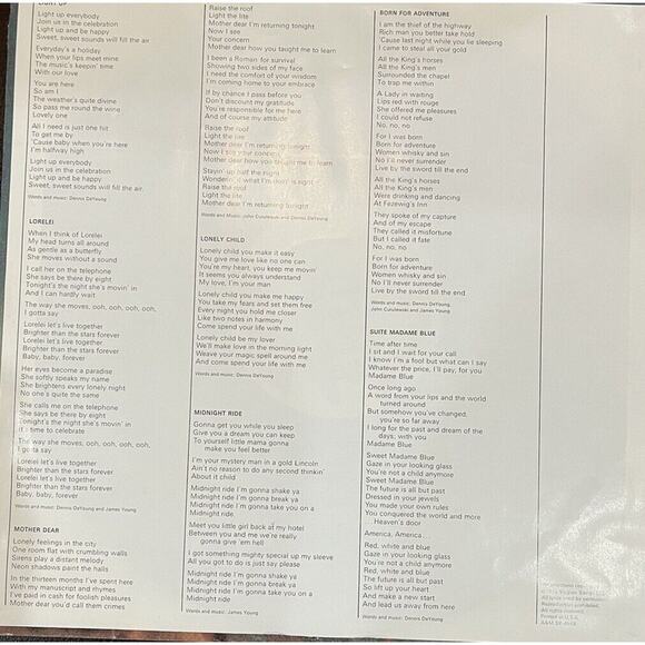 Styx EQUINOX 1975 (LP,Album) - Picture 3 of 6